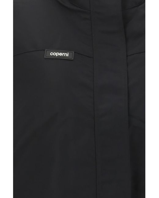 Coperni Black Logo Casual Jacket