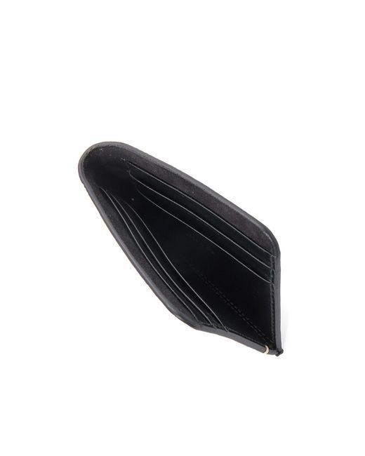 Maison Margiela Blue Four-Needle Stitch Wallet for men