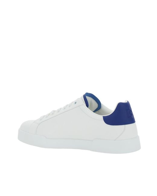 Dolce & Gabbana White Sneakers Portofino for men