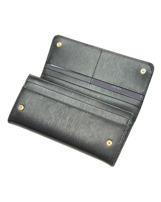 Prada Black Logo Details Wallet