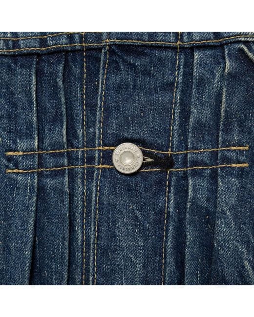 Human Made Blue Denim Work Jacket for men