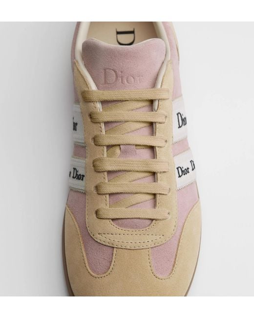 Dior Brown Ribbon Sneaker