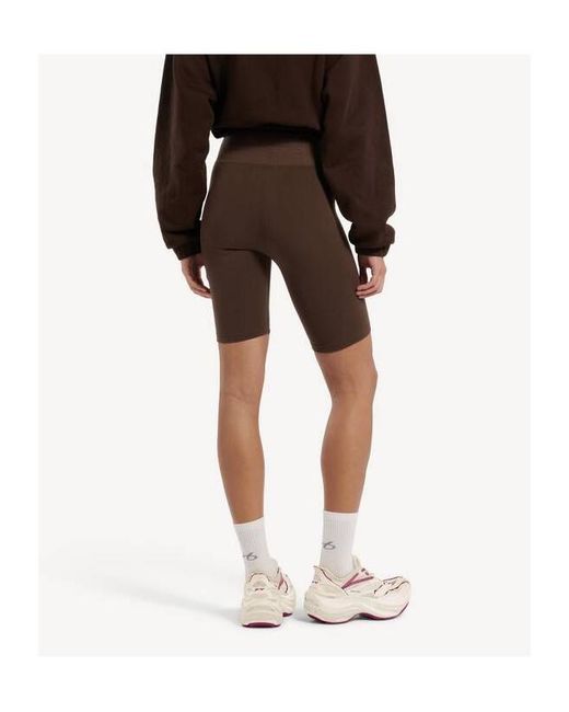 Balenciaga Brown Techwear Seamless Cycling Shorts