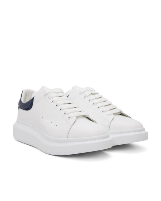 McQueen White Oversized Low-Top Sneakers for men