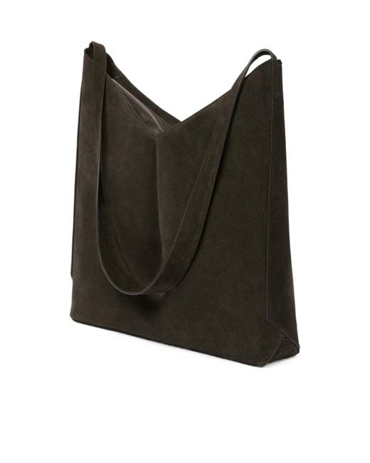 Studio Nicholson Black Hoho Suede Bag