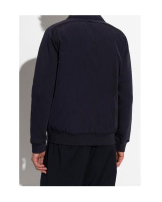 Paul Smith Blue Ps Zip-Up Shirt Jacket for men
