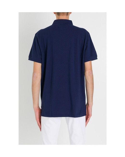Polo Ralph Lauren Blue Logo Polo Shirt for men