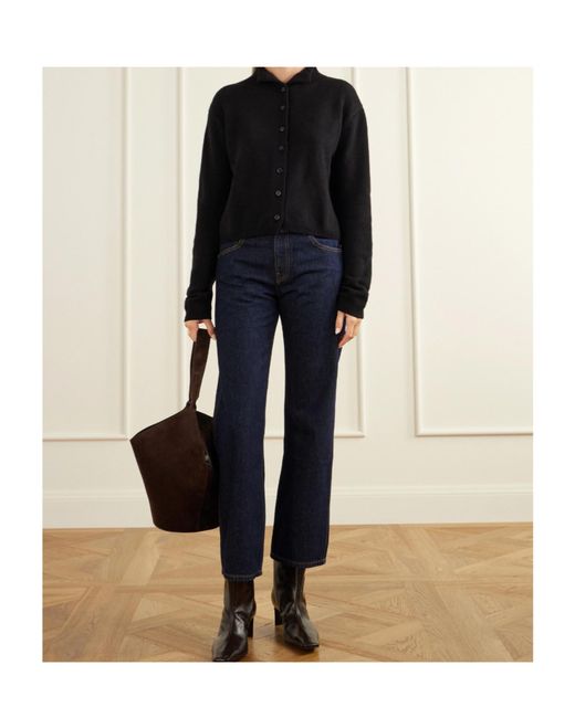 Khaite Brown Ona Ankle Boots