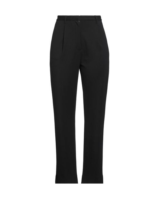 Rag & Bone Black Plain Colour Casual Trouser