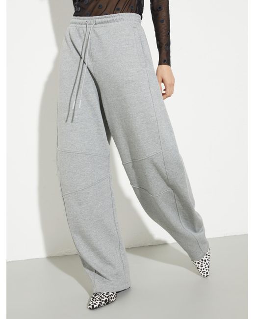 MAX&Co. Gray Drawstring Jogging Pants