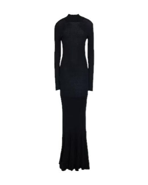 Balenciaga Black Cashmere Dress