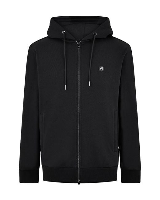 Boss Blue Casual Minimalist Sweatshirt for men