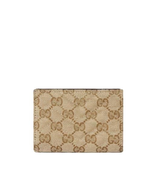 Gucci Natural Gg Marmont Small Wallet