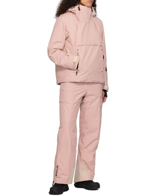 Moncler Pink Grenoble Padded Gore-Tex Ski Pants