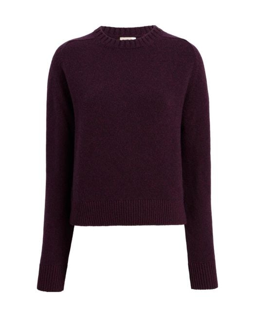 Khaite Purple Nera Sweater