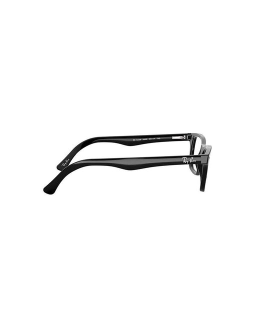 Ray-Ban White Rectangular Frame Glasses