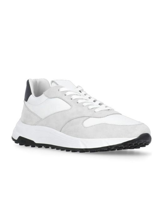 Hogan White Hyperlight Lace-Up Sneakers for men