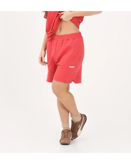 Barrow Red Iconic Bermuda Shorts for men