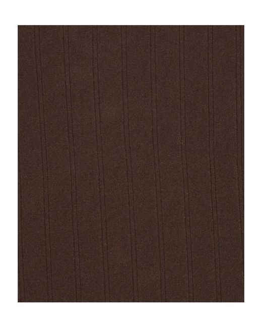 REMAIN Birger Brown Christensen Side Slit Midi Skirt