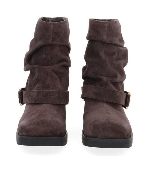 MICHAEL Michael Kors Brown Colby Ankle Boots