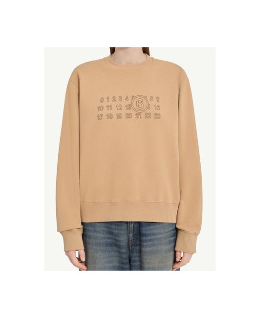MM6 by Maison Margiela Natural Sweatshirt