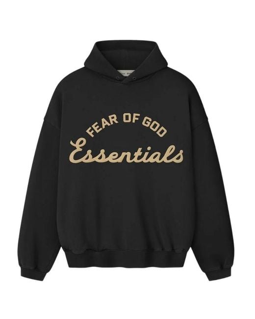 Fear Of God Black 90S Training Hoodie for men