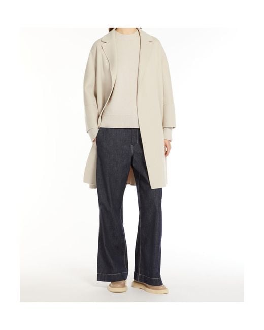 Max Mara Natural 'S Crewneck Long-Sleeved Jumper