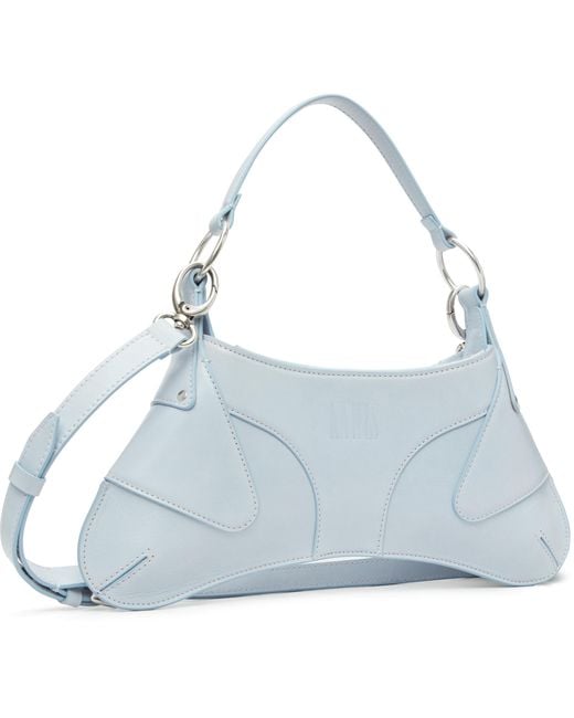 KNWLS White Razr Shoulder Bag