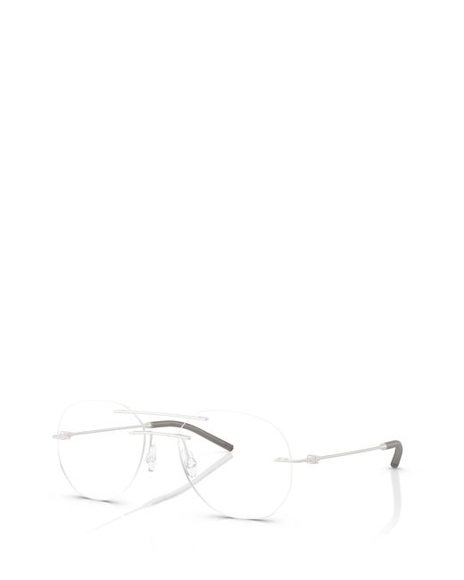 Moncler White Frameless Plain Mirror for men