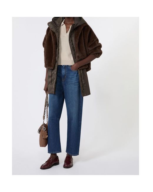 Weekend by Maxmara Green Quilted Padded Vest