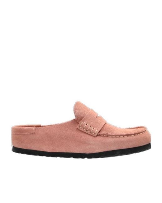Birkenstock Pink Naples Wrapped Shoes