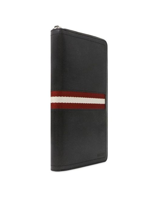 Bally Black Logo Wallet for men
