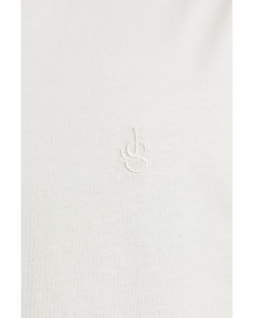Jil Sander Blue Three-Pack Long-Sleeve T-Shirts for men