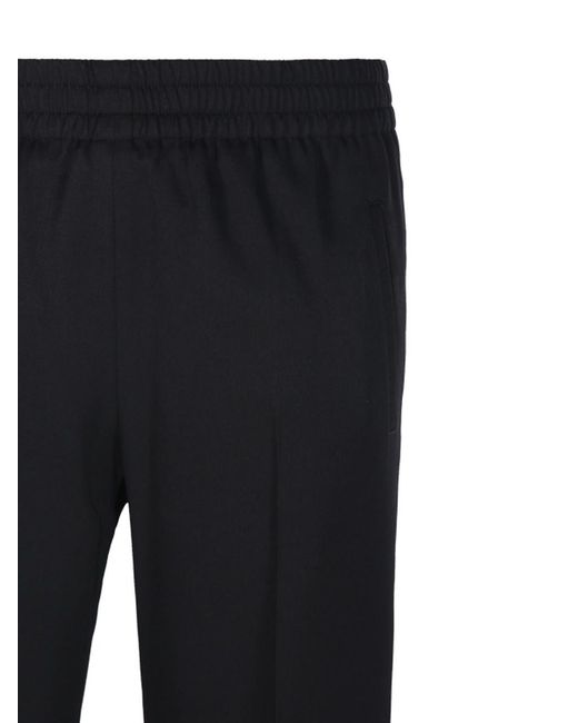 Golden Goose Deluxe Brand Black Elastic Waist Jogging Pants