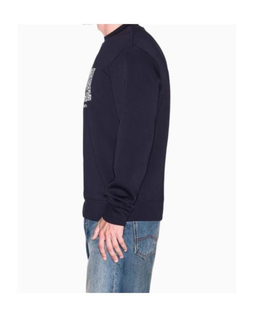 ARMANI EXCHANGE Blue Sweatshirt for men