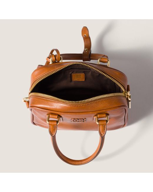 Miu Miu Brown Beau Small Handbag