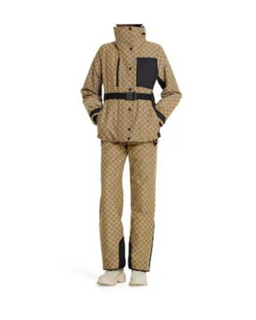 Gucci Natural Gg Technical Fabric Jacket