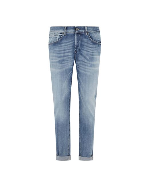 Dondup Blue George Skinny-Fit Jeans for men