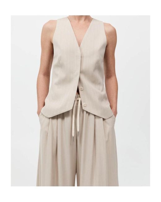 St. Agni Natural Button Vest