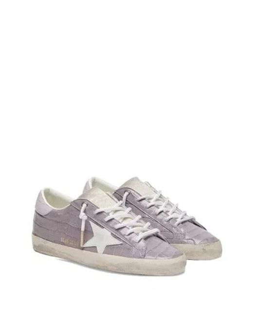 Golden Goose Deluxe Brand Gray Super Star Sneakers