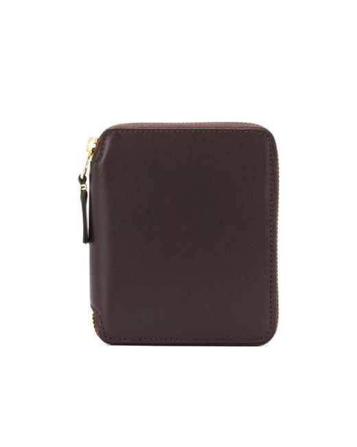 Comme des Garçons Brown Comme Des Garçons Wallet Classic Zipped Wallet for men