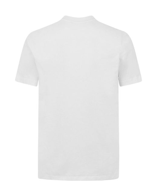 Versace White Logo T-Shirt for men