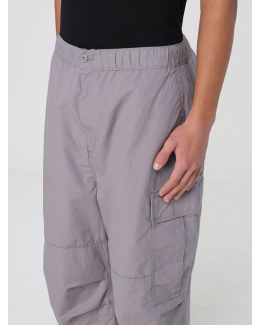 Carhartt Gray Elastic Waist Casual Pants for men