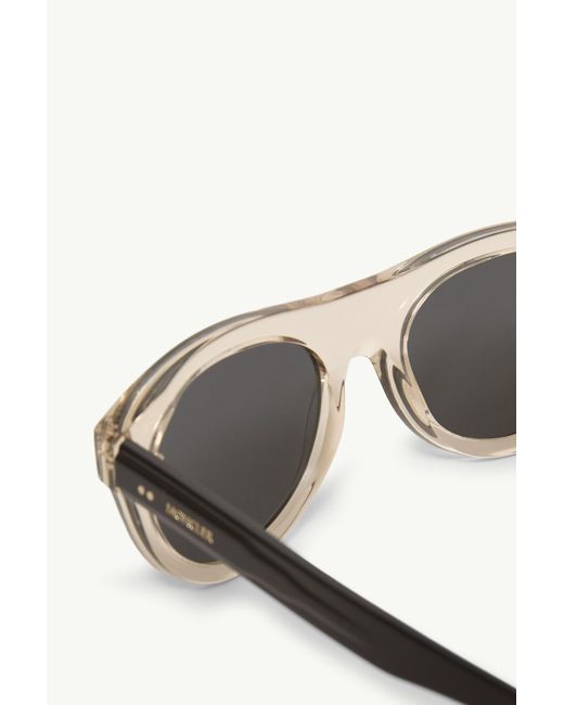 Moncler Multicolor Splash Oval Sunglasses for men