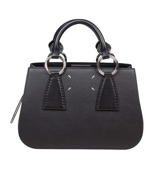 Maison Margiela Black Double Handle Bag
