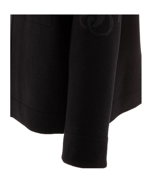 Jil Sander Black Relaxed Fit Zip-Up Jacket for men