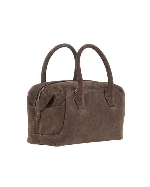Gianni Chiarini Brown Gemma Top-Handle Shoulder Bag