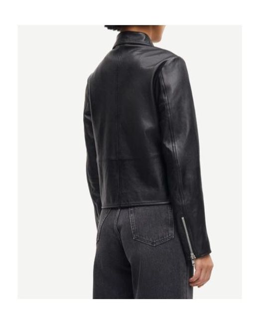 Samsøe & Samsøe Black Leather Jackets