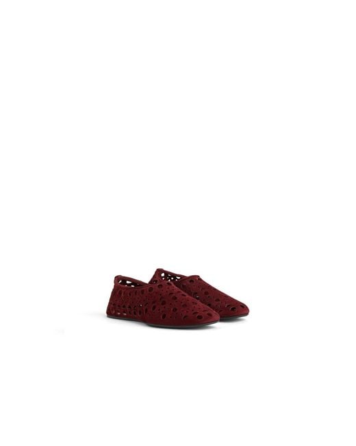 Alaïa Red Slippers Vienne