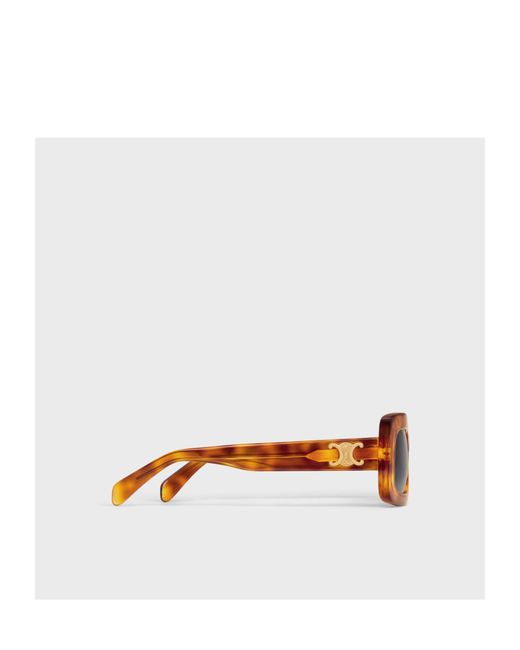Céline Orange Triomphe Skate 02 Sunglasses for men
